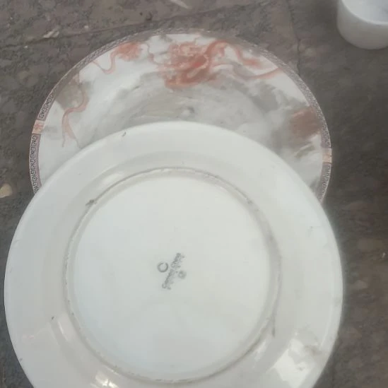 瓷片陶瓷盤子碗啥都有