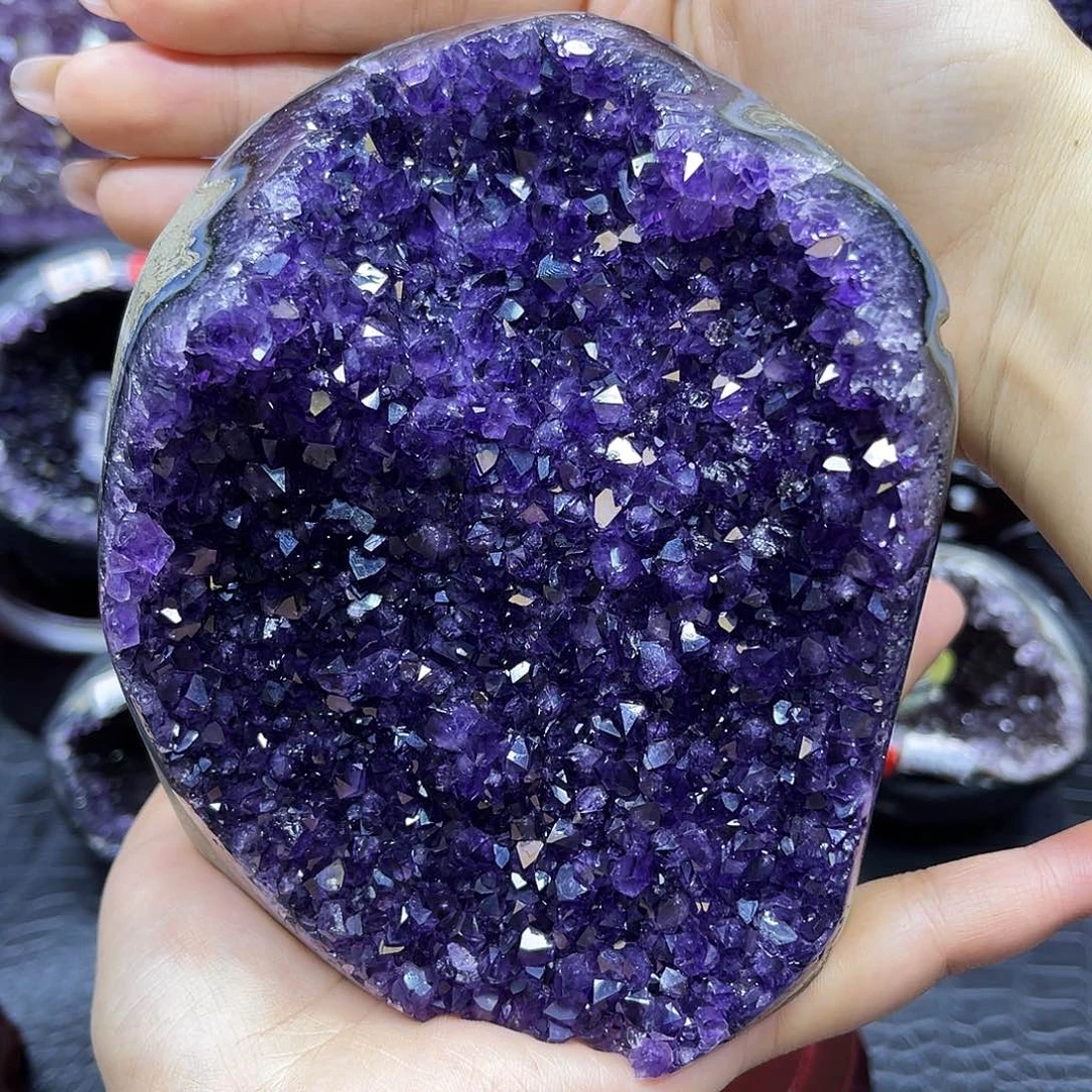 未镶嵌大型摆件（非配饰）紫晶