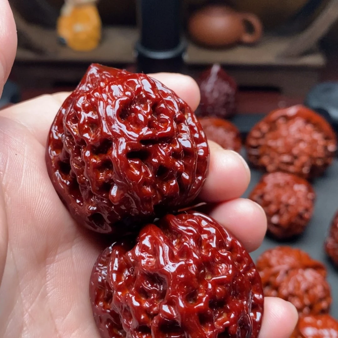 吊坠文玩核桃40大沽石