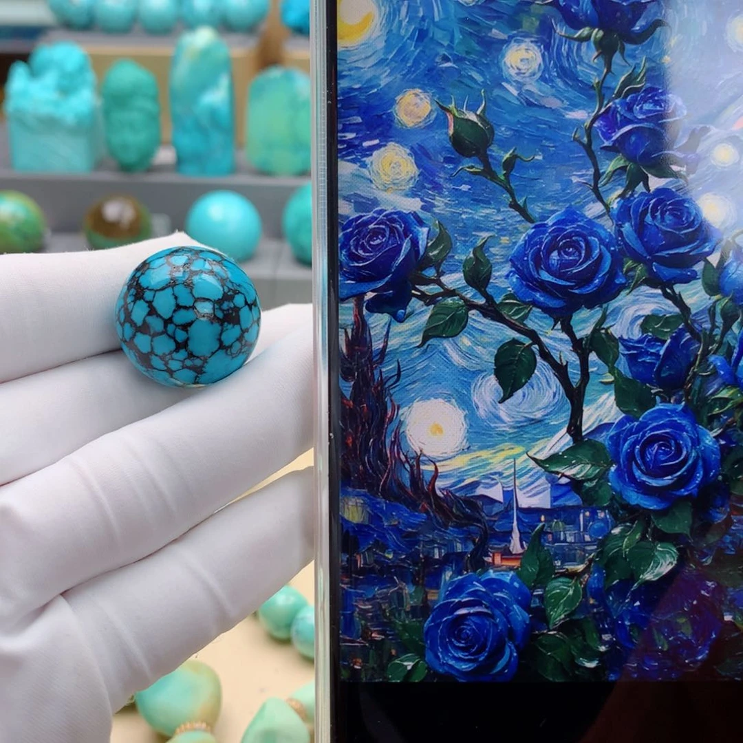 未镶嵌绿松石精品