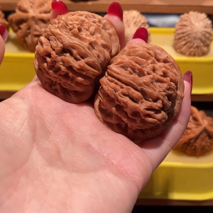 文玩核桃吊坠四座楼