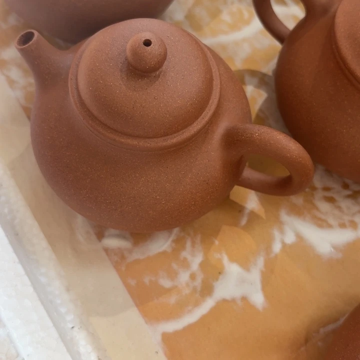 茶壶紫砂原矿降坡容天200cc