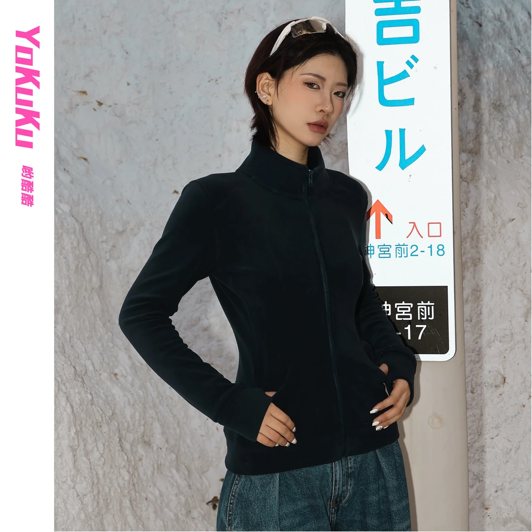 哟酷酷（自由登场）时尚简约奥粒绒冬季亲肤保暖内胆修身运动外套