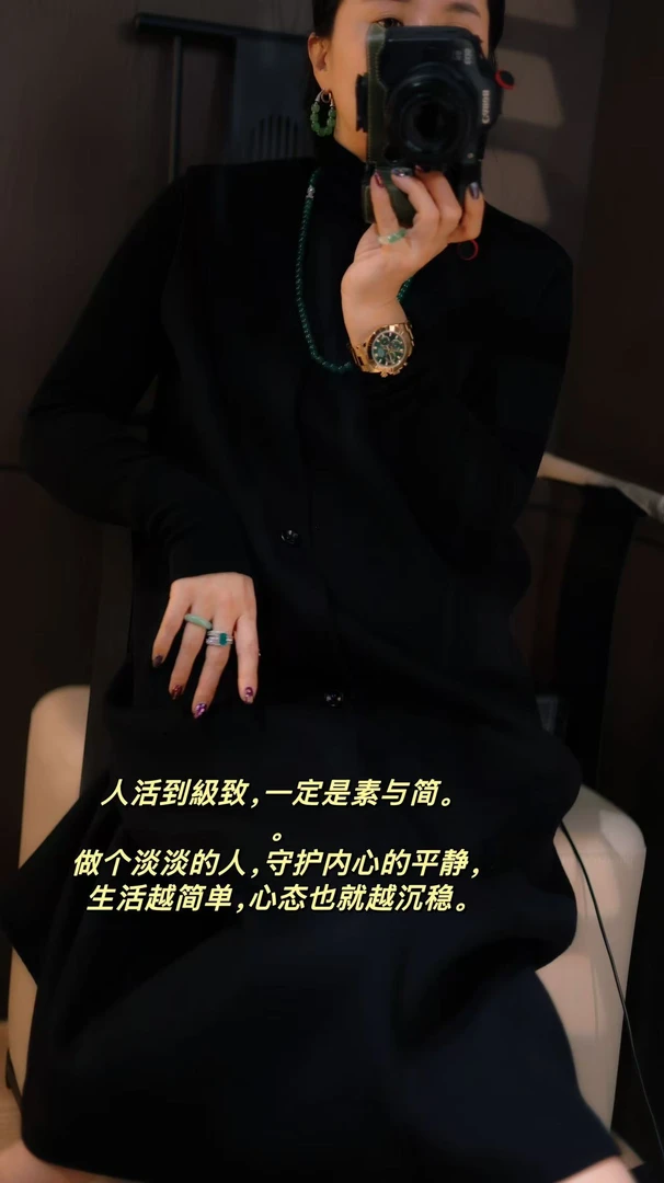 YUNSHUIHE/云水禾【素与简】万元版本山羊绒连衣裙WL2401131