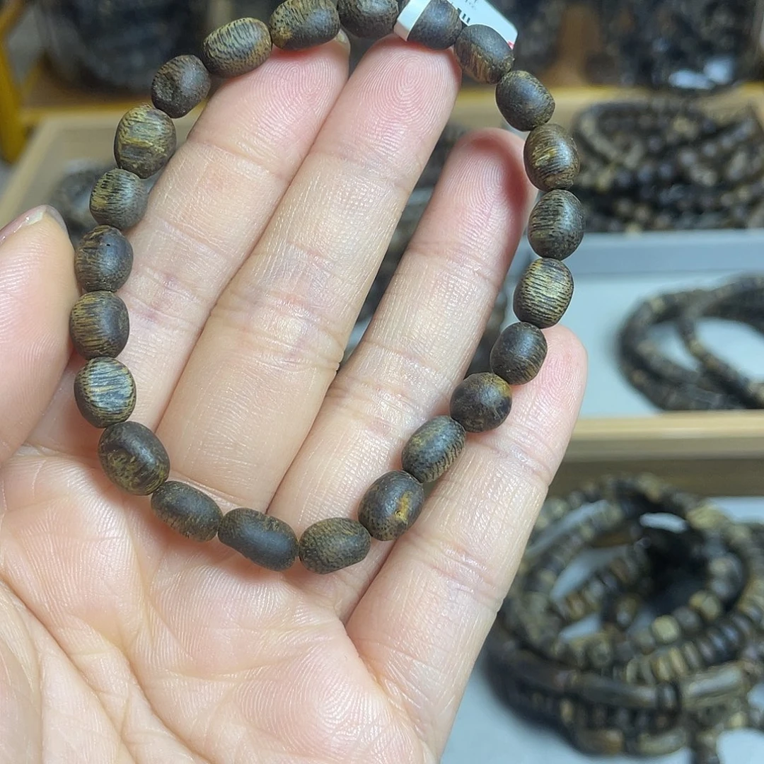 沉香沉香碎屑棋楠沉香老料单圈留疤沉水级花香蜜香