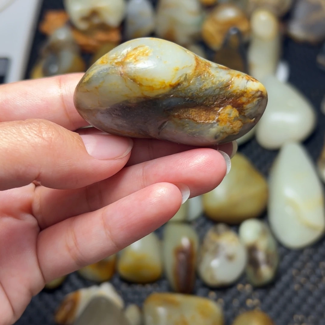 和田玉未镶嵌摆件B61