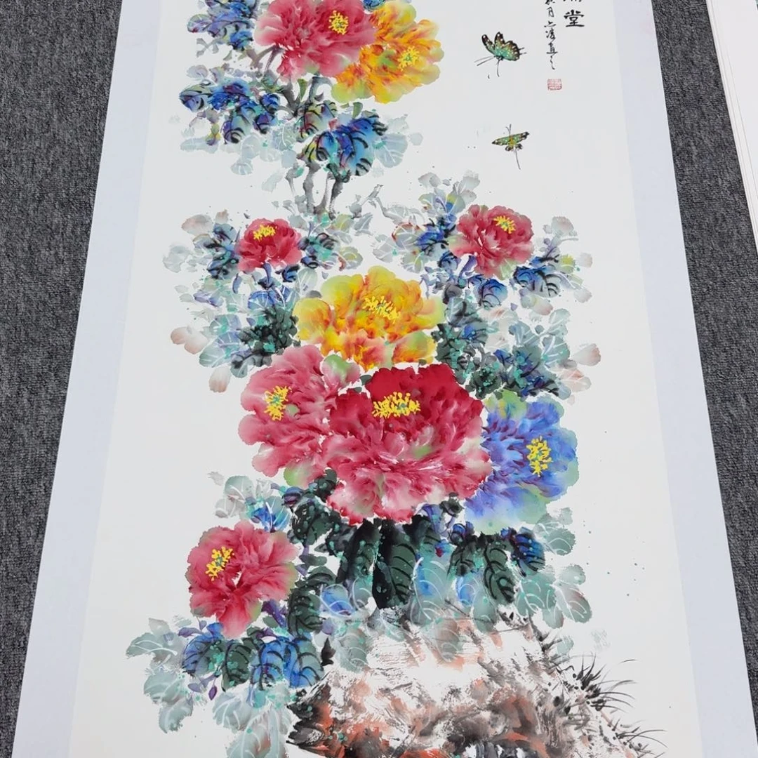 国画国风手绘国画