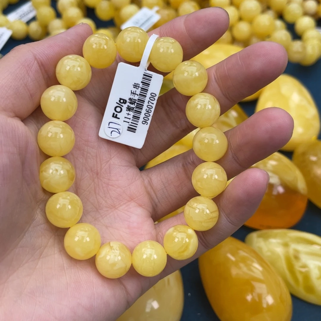 琥珀裸石未镶嵌琥珀蜜蜡w 217