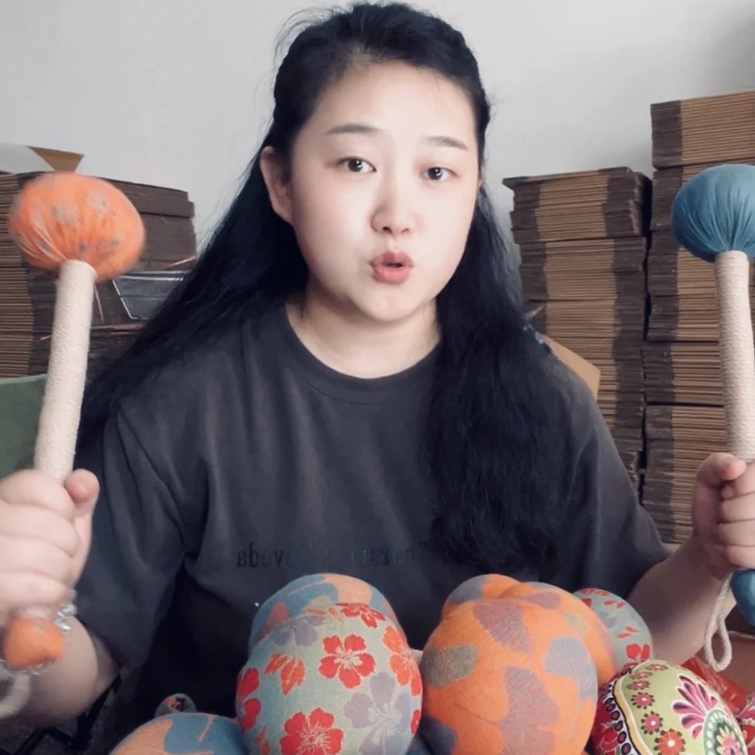 蕲小妹 蕲艾绒锤【颜色随机】