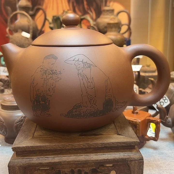 财***爷紫砂壶等艺术精品