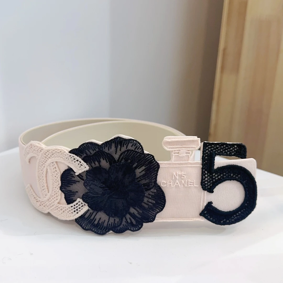 95新 Chanel/香奈儿 Chanel vintage香奈儿中古腰带(80-89cm)