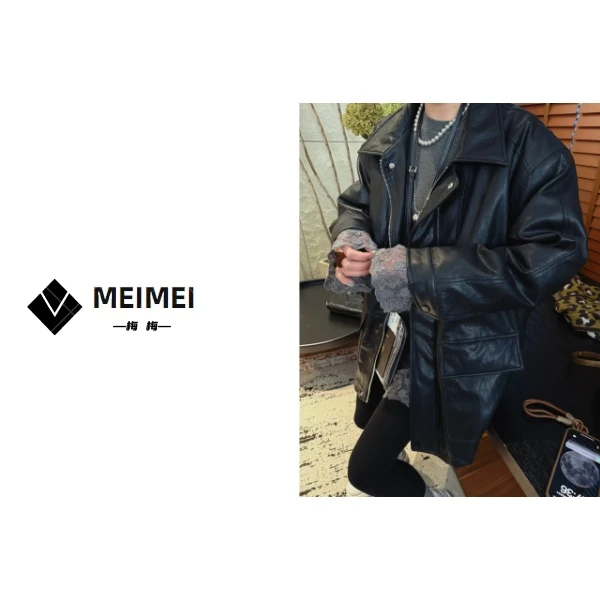 XMM.《蛋白皮羽绒服》秋冬新款时尚百搭洋气休闲小众羽绒服-8968