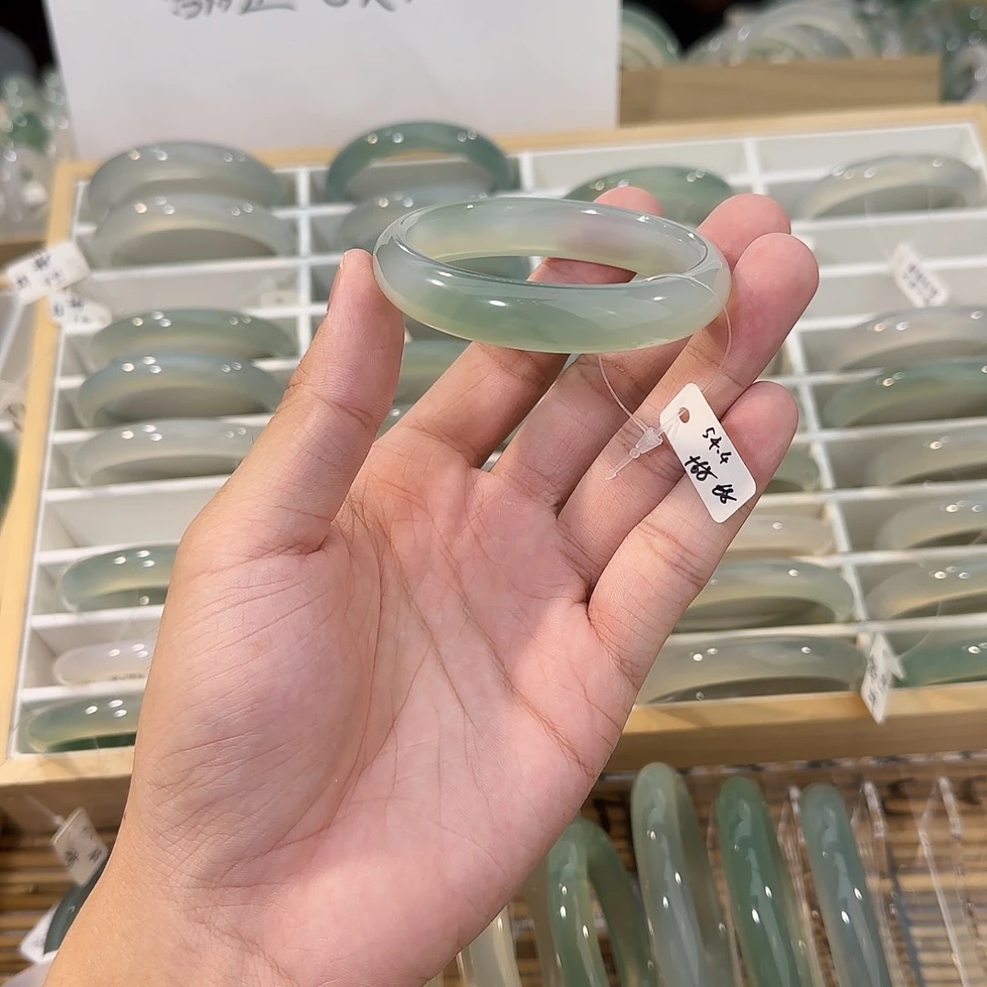 手镯玛瑙/玉髓未镶嵌圈口54.4
