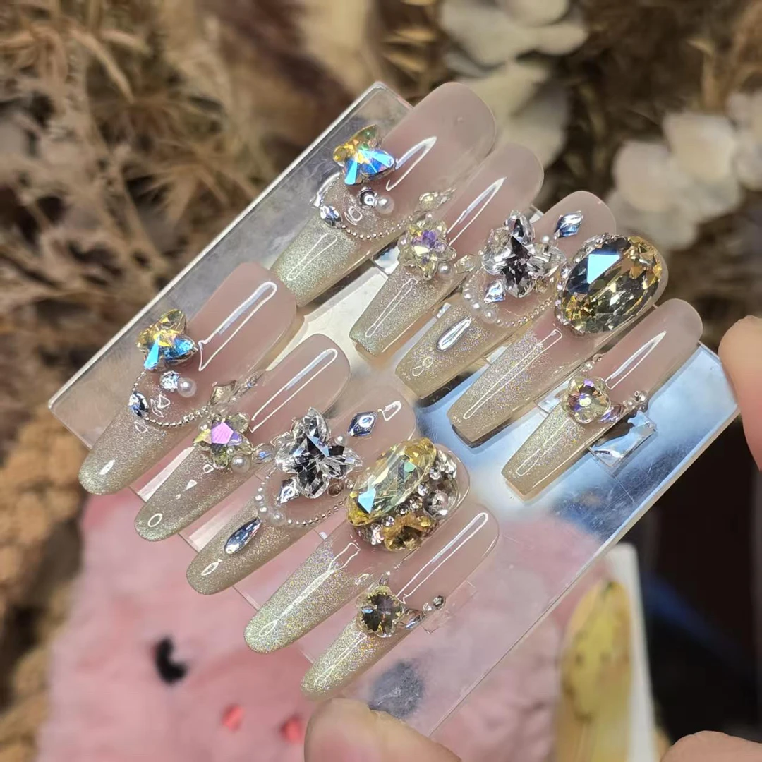太阳之光丶(奥捷)珠宝级丶霸榜某书评测丶手工穿戴甲