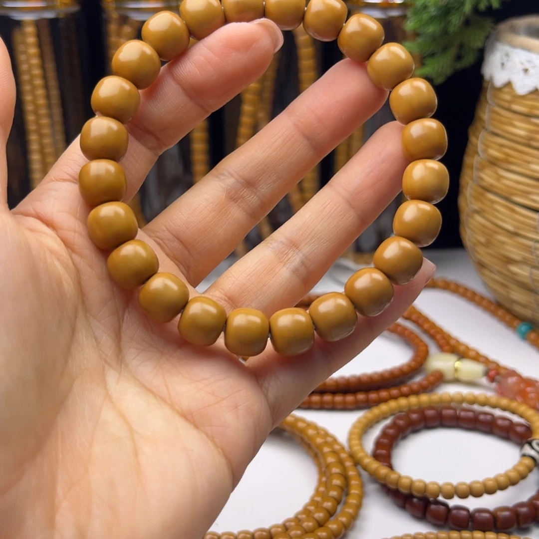 橄榄核吊坠猴头单圈10