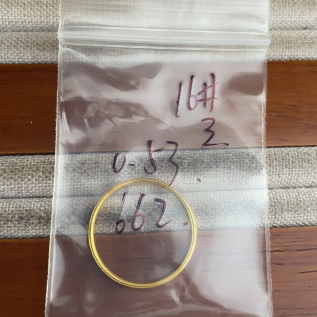 A6克重0.53 16号 三生三世戒指 足金999