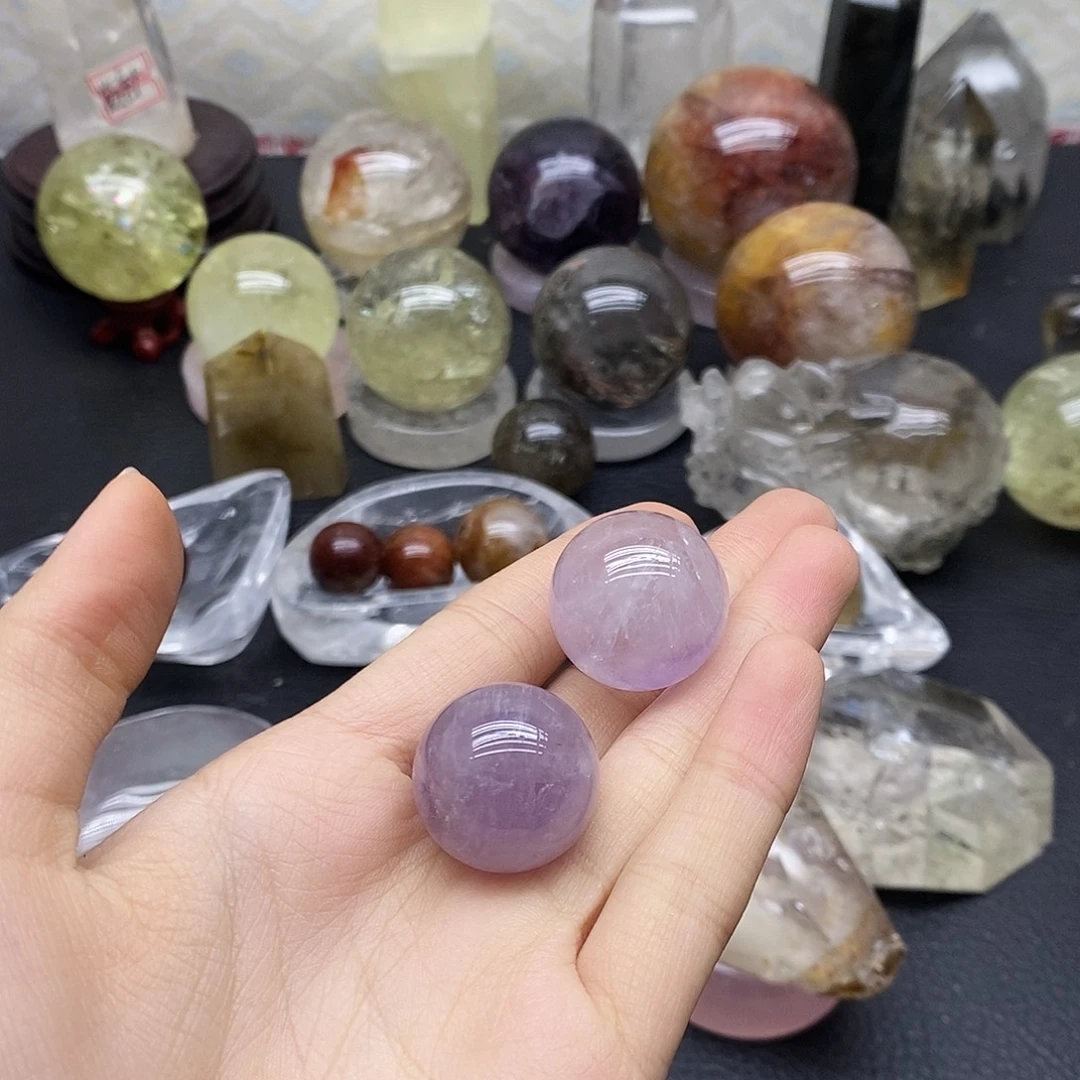 珠宝半成品水晶未镶嵌327水晶石