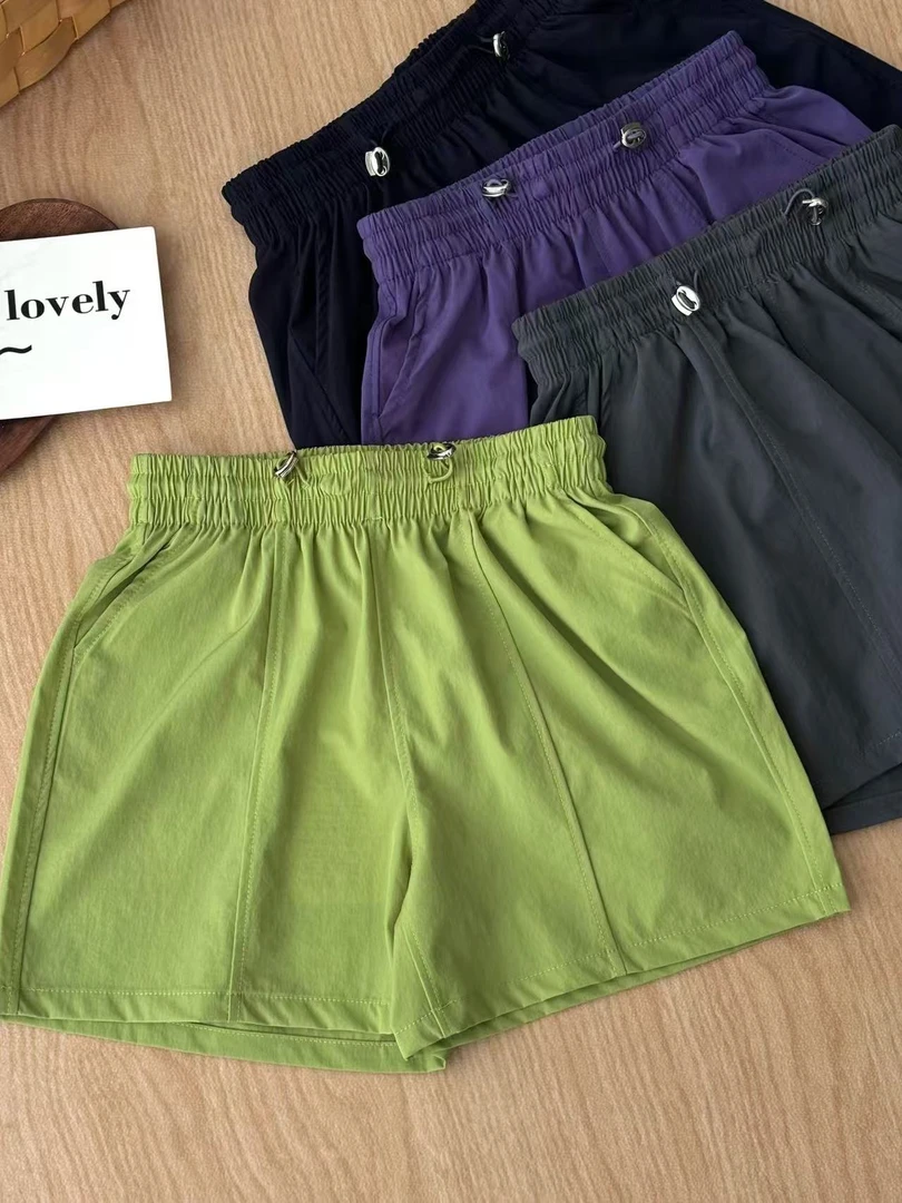 机能薄款休闲工装短裤男女童夏季基础百搭透气轻便舒适运动短裤