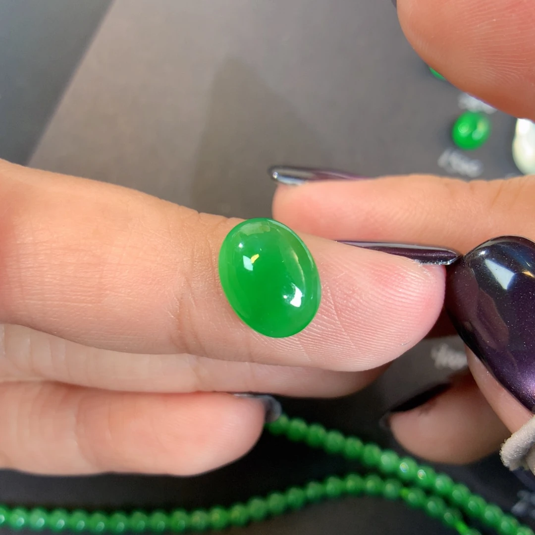 翡翠散珠翡翠10.32-7.9-3.6