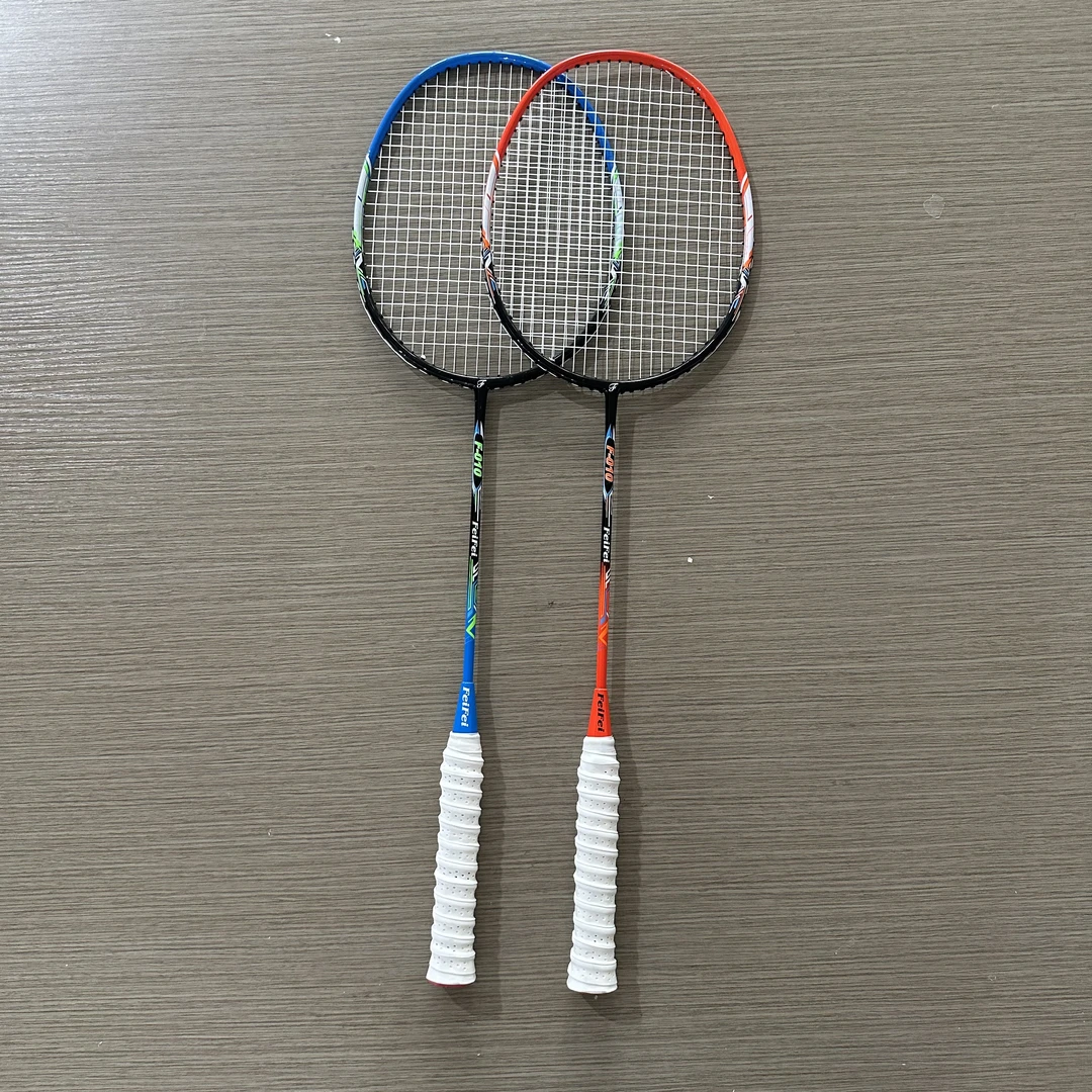 羽毛球拍正品FH-010成人家庭男女专业儿童耐打超轻双拍套装GC4