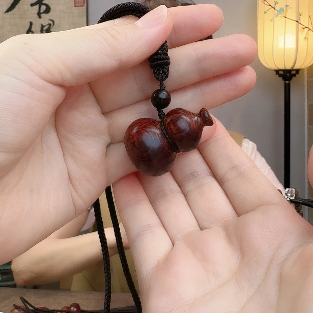 降真香吊坠海南降真香木本葫芦