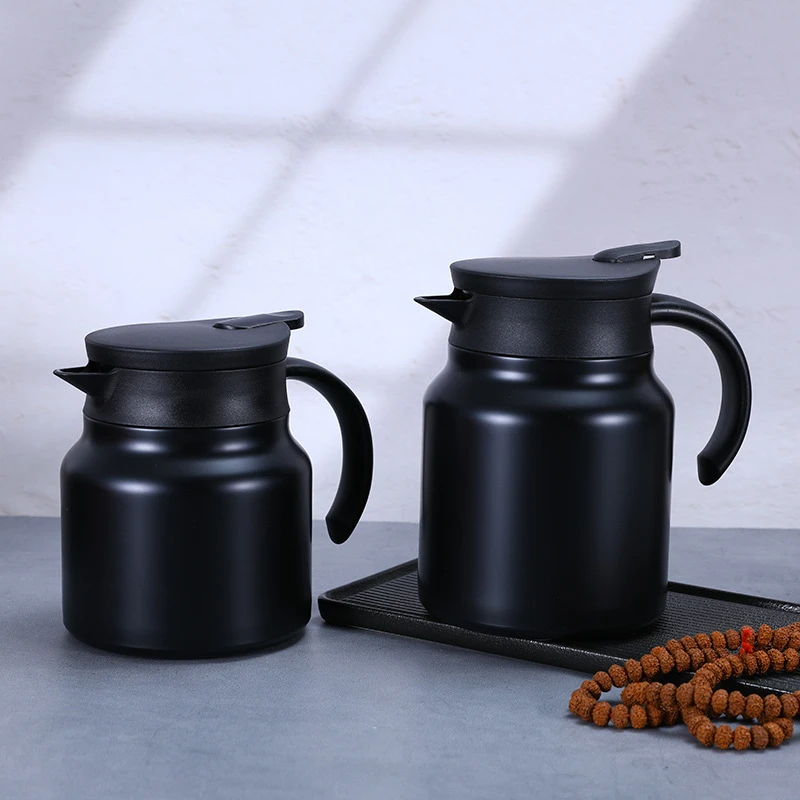 316不锈钢保温壶焖茶壶家用泡茶壶小容量便携咖啡壶商务办公水杯