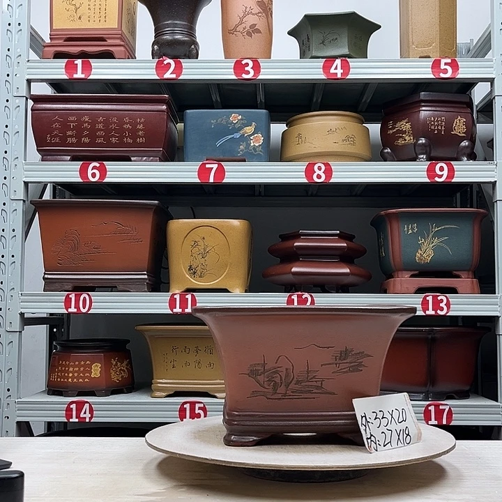 花盆紫砂紫砂花盆