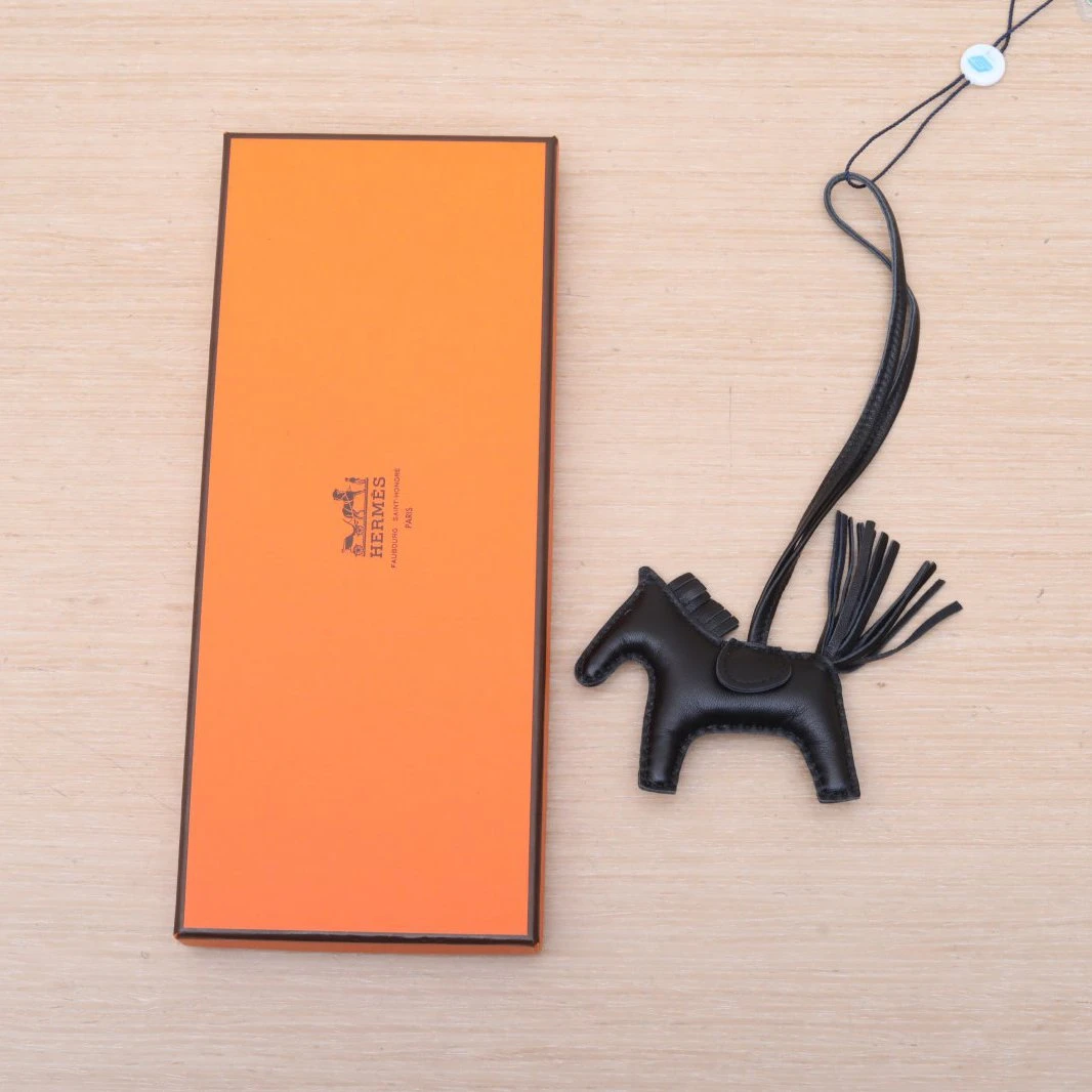 95新 Hermes/爱马仕 【念念特价】 皮革S 小号 小飞马 挂件