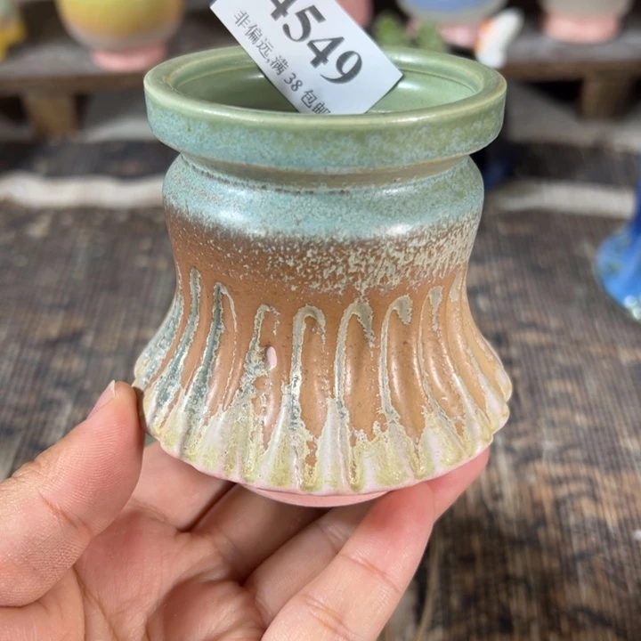 口5高7 手工花盆满30包邮