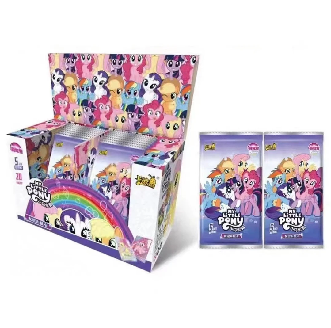 卡游小马宝莉彩虹包第二弹卡牌收藏盲盒代拆