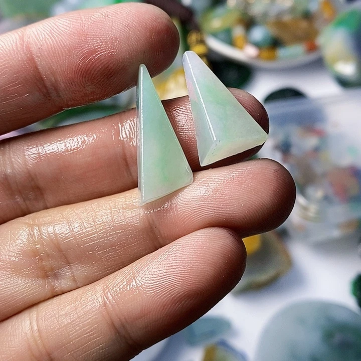 翡翠散珠天然翡翠A货