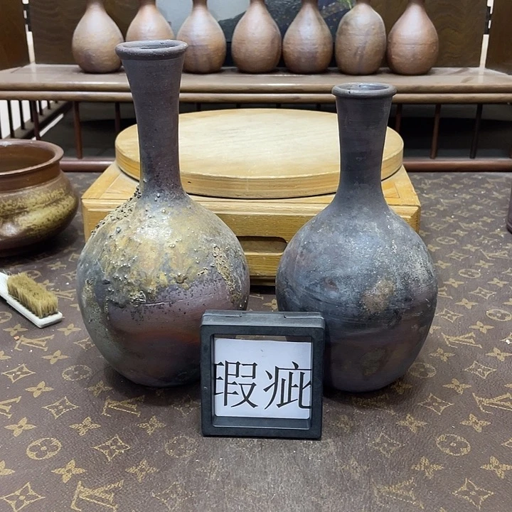 随机一对图上同款鹤首花器