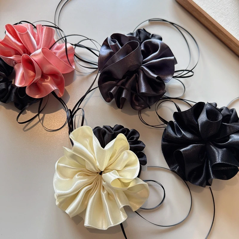 发圈2025爆款洋气头绳发饰皮筋蝴蝶结大号发夹发带头饰发绳女头花