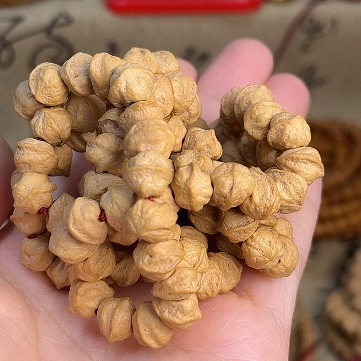 柏香籽/百香籽吊坠原桩白芽打