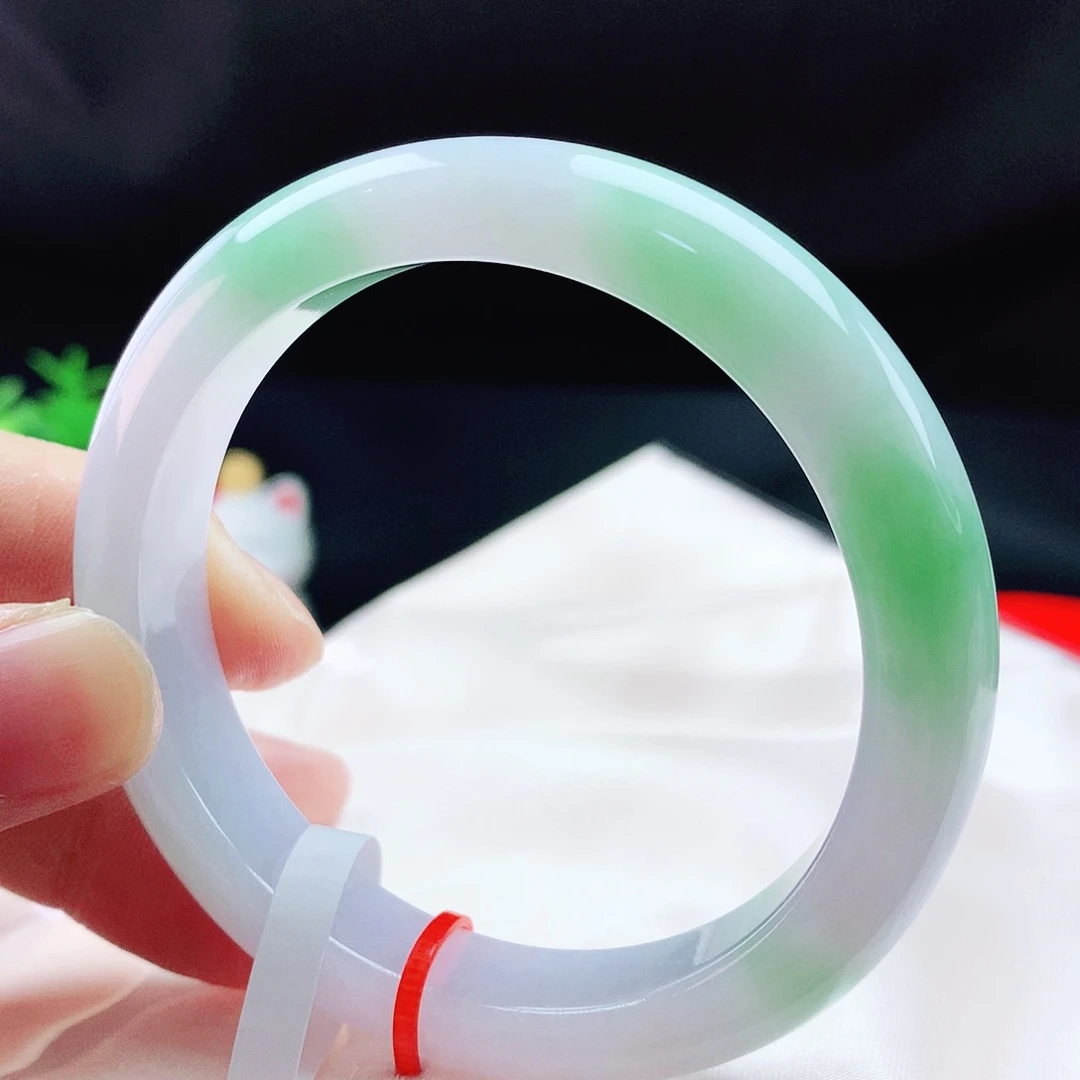 未镶嵌手镯翡翠54+圈