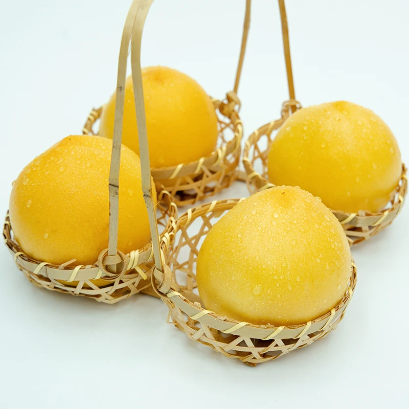 正宗蜜桃黄金油桃当季新鲜现摘黄油桃脆甜多汁水果黄心肉桃子整箱