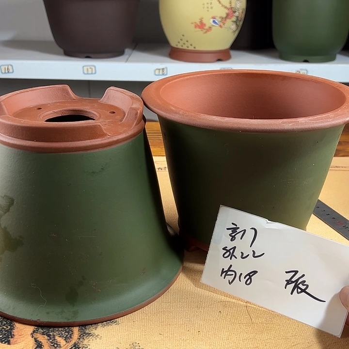 紫砂花盆紫砂兰花盆87