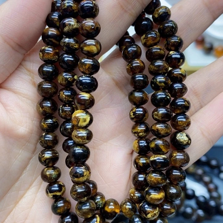 琥珀颈饰未镶嵌琥珀7