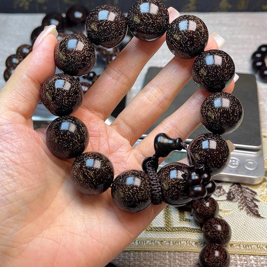 檀香紫檀（小叶紫檀）问*2.0 12颗爆星