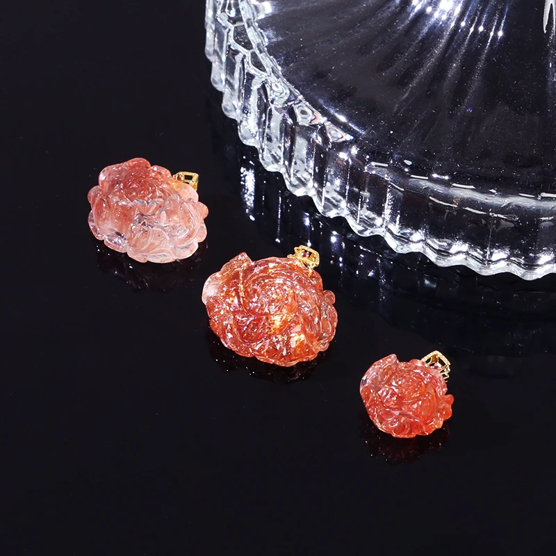 18K金太阳太阳花吊坠-多样性发其一