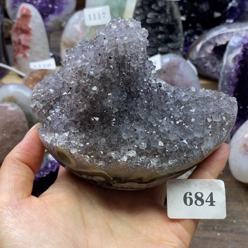 【闪购商品】未镶嵌大型摆件（非配饰）紫晶