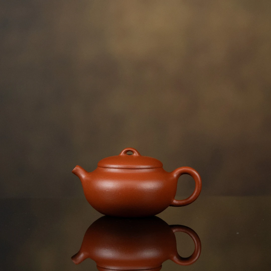 【利贞丨清心】原矿小红泥 约95cc 手工制作 紫砂壶茶具LZ