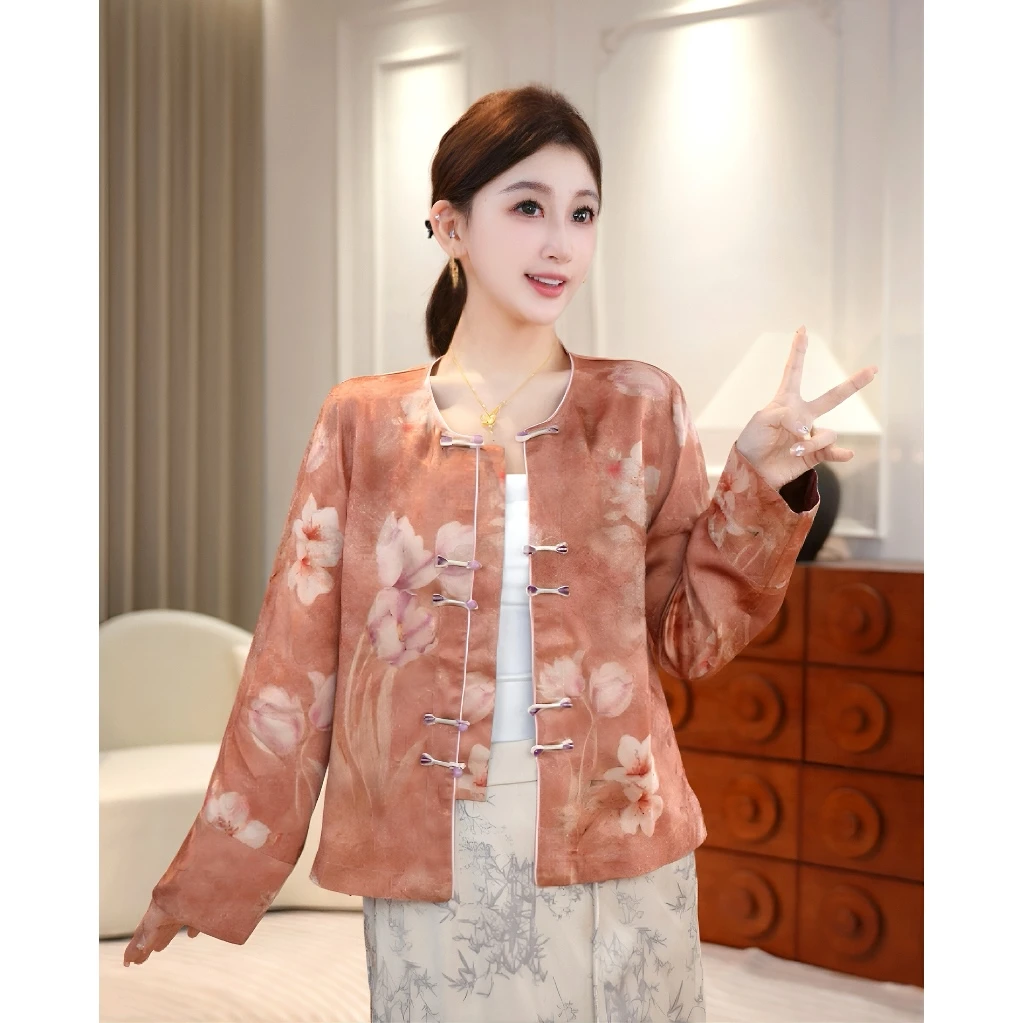 【玉兰花花】国风新中式夏季女装气质防晒上衣 RS25011