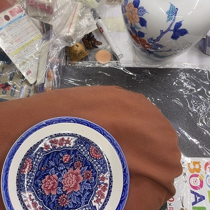 梅***芙摆件老讷精品盘子