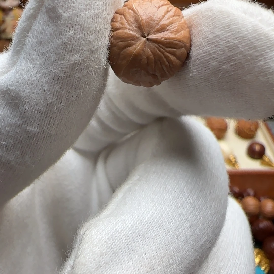 鹤***爸手串猴头核桃三棱三通