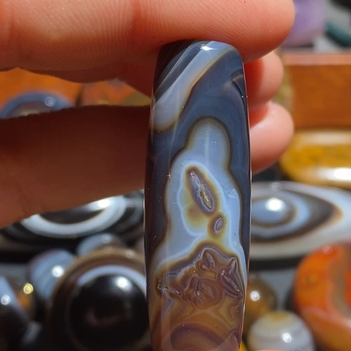 玛瑙/玉髓未镶嵌颈饰