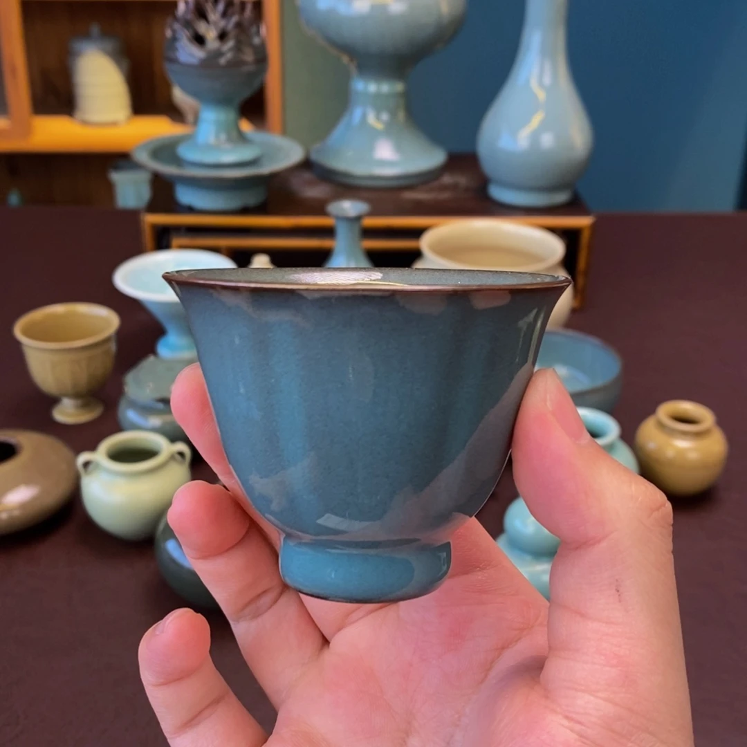 吴学清老师铁胎茶盏