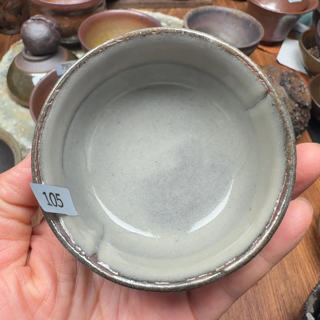 柴烧建盏茶盏茶杯877