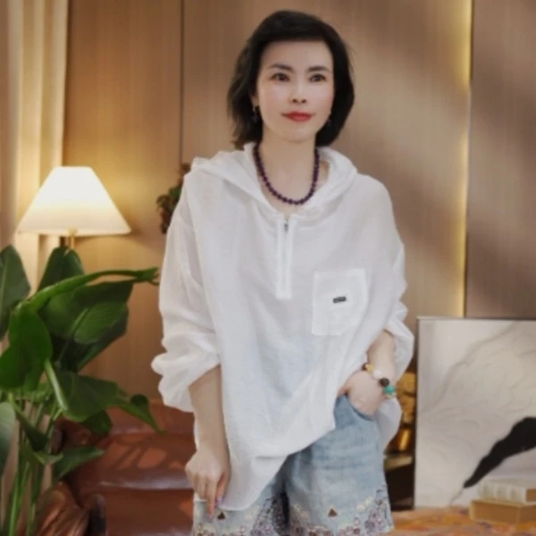 花边连帽拉链款S29YS393355