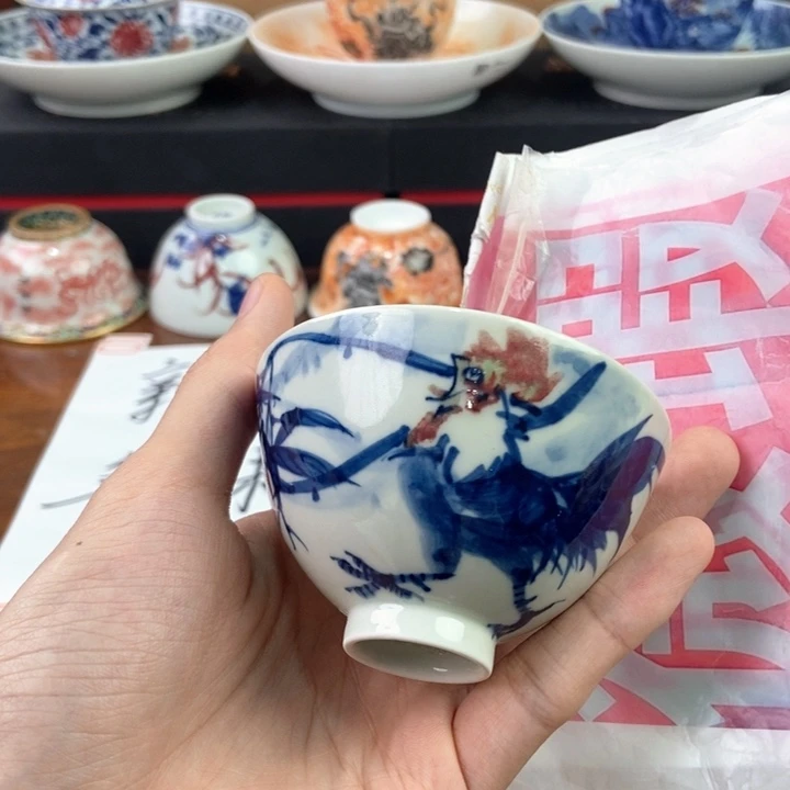 杯景德镇手绘陶瓷艺术